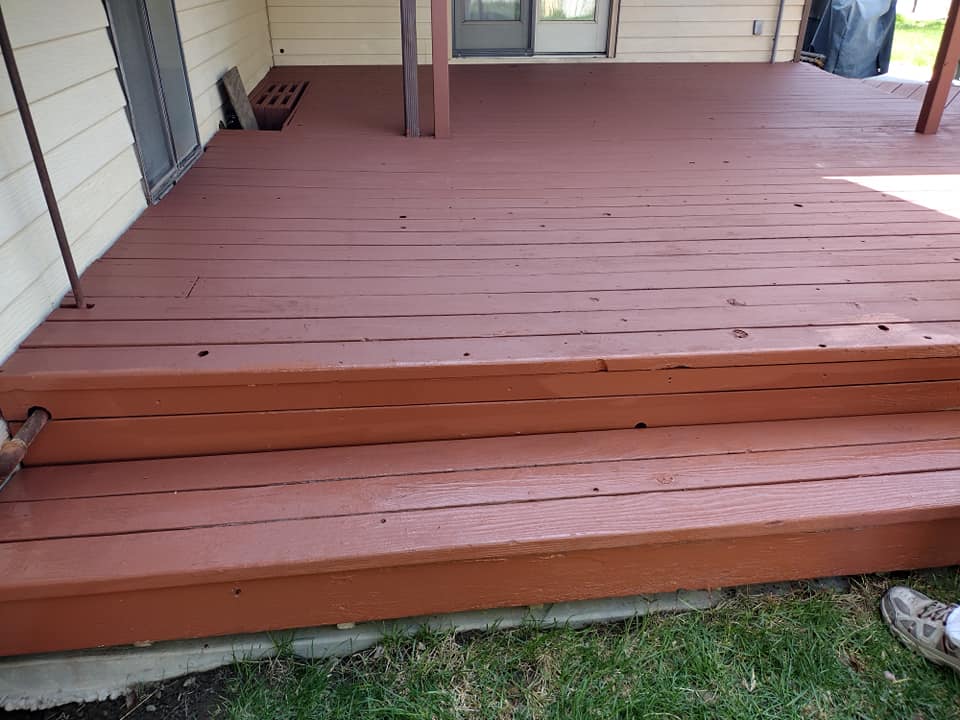 Interior painting project